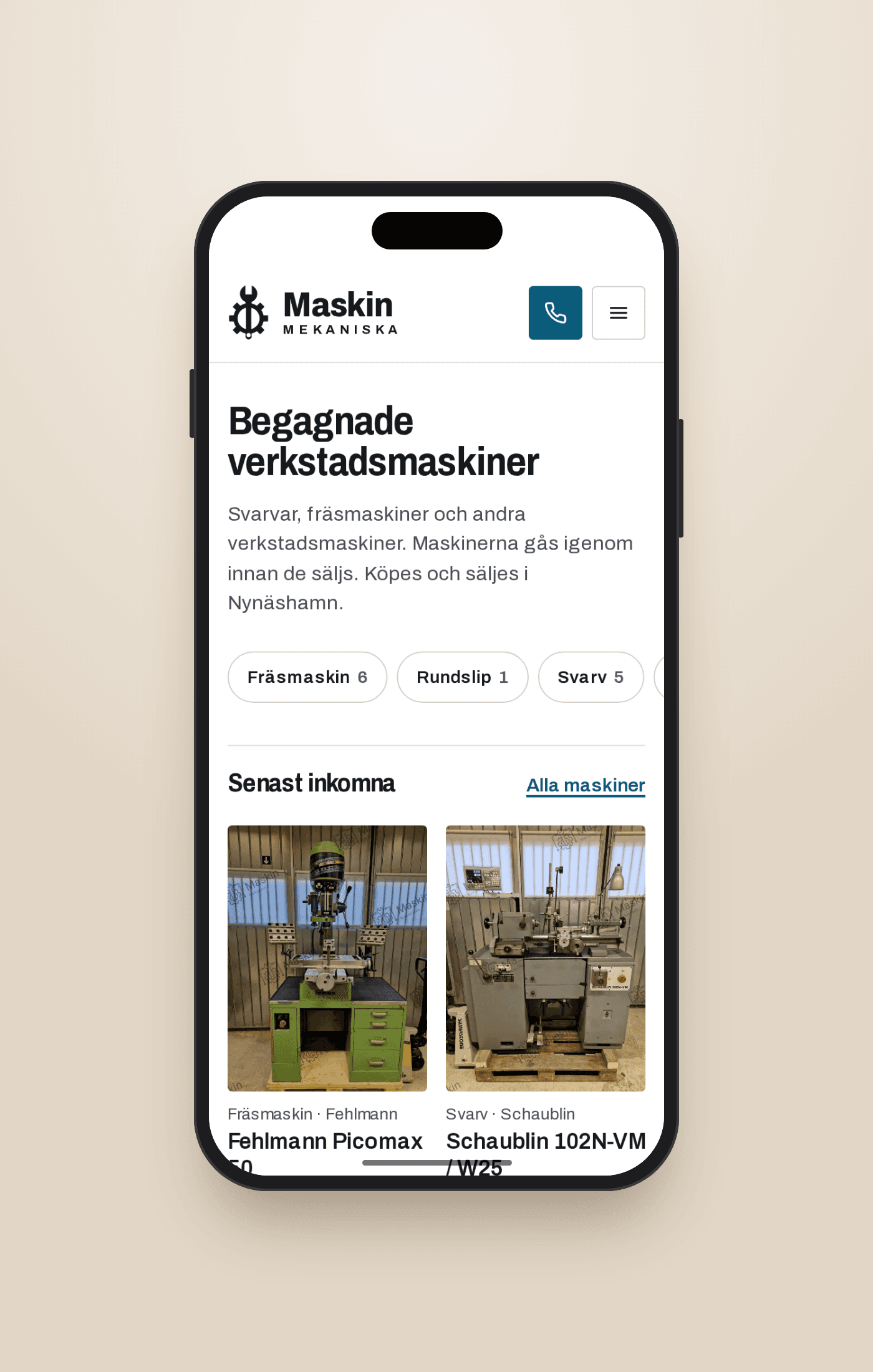 maskinmekaniska mobile